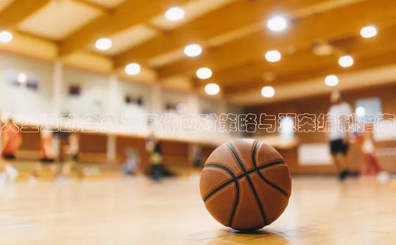 大型运动会突发事件应对策略与预案编制指南